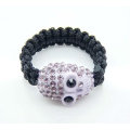 Мода Rhinestone Кристалл шары Shamballa череп Кольца ювелирные изделия FR130